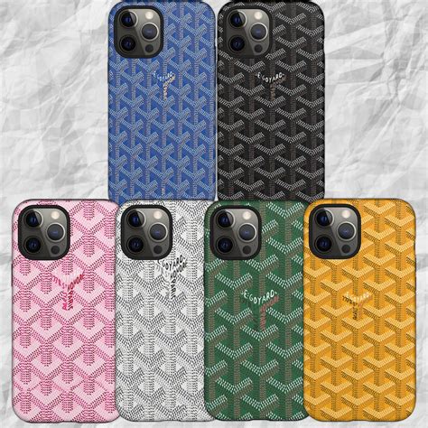 goyard handy case|authentic Goyard iphone case.